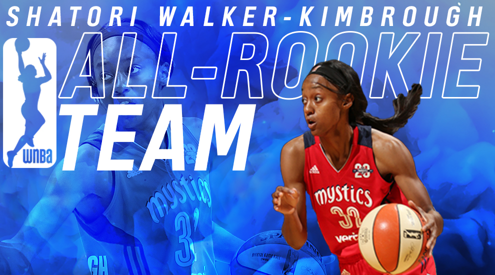 Shatori Walker-Kimbrough Named to All-Rookie Squad